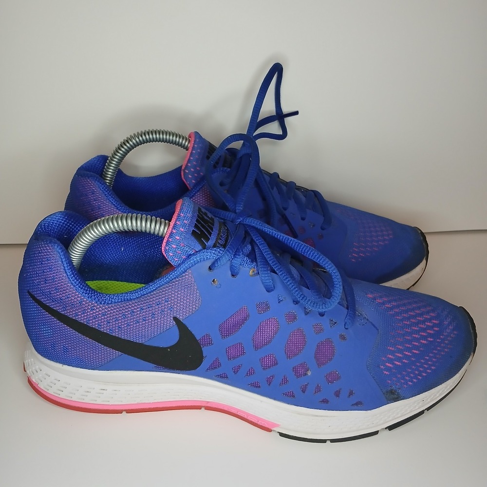 Nike Air Zoom Pegasus 31 Running Sneakers Blue Pink 654486-400 Womens 9.5